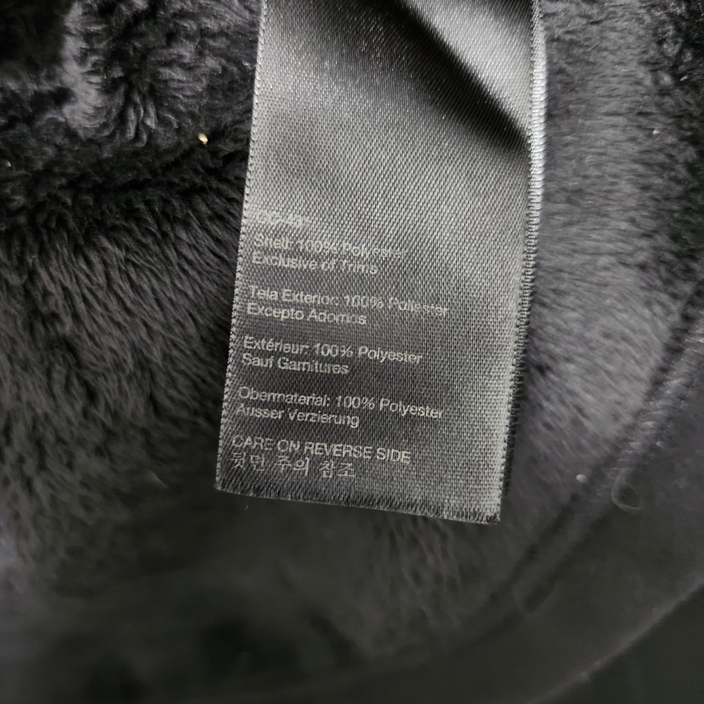 Marmot Blacck Hooded Fleece Lined Jacket Size L - Picture 6 of 9